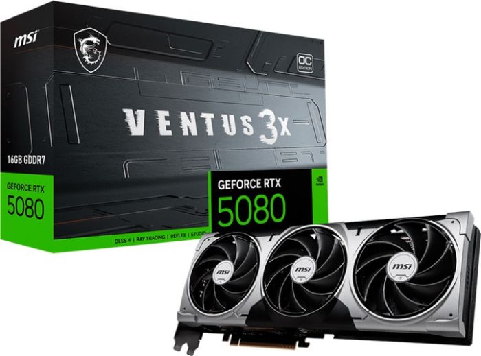 MSI GeForce RTX 5080 16G VENTUS 3X OC