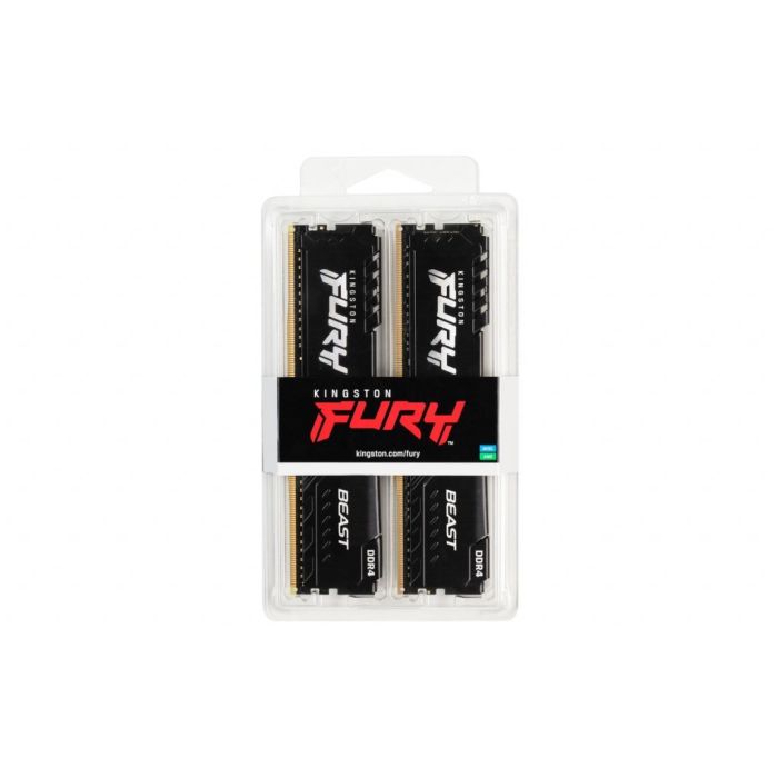 Kingston FURY 16 GB (2x8GB) DDR4 3200 MHz Beast Black (KF432C16BBK2/16)