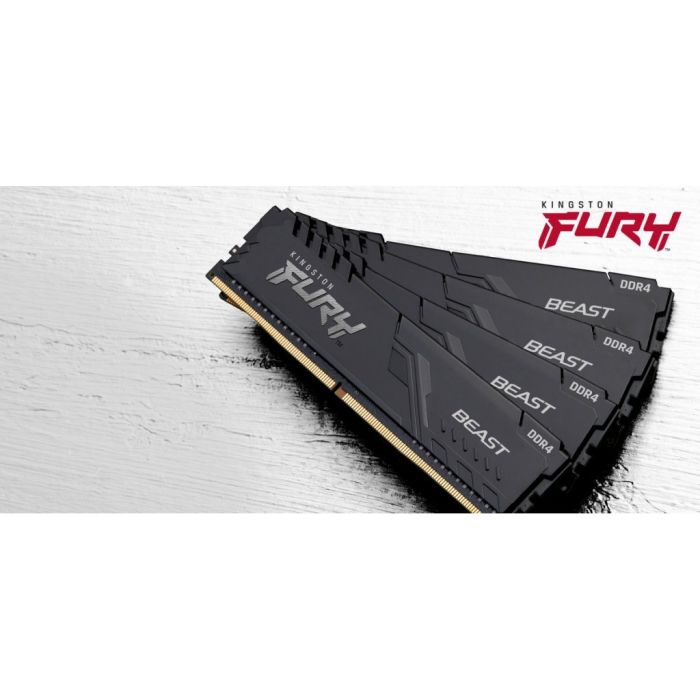 Kingston FURY 16 GB (2x8GB) DDR4 3200 MHz Beast Black (KF432C16BBK2/16)
