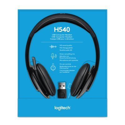 Комп'ютерна гарнітура Logitech H540 (981-000480)