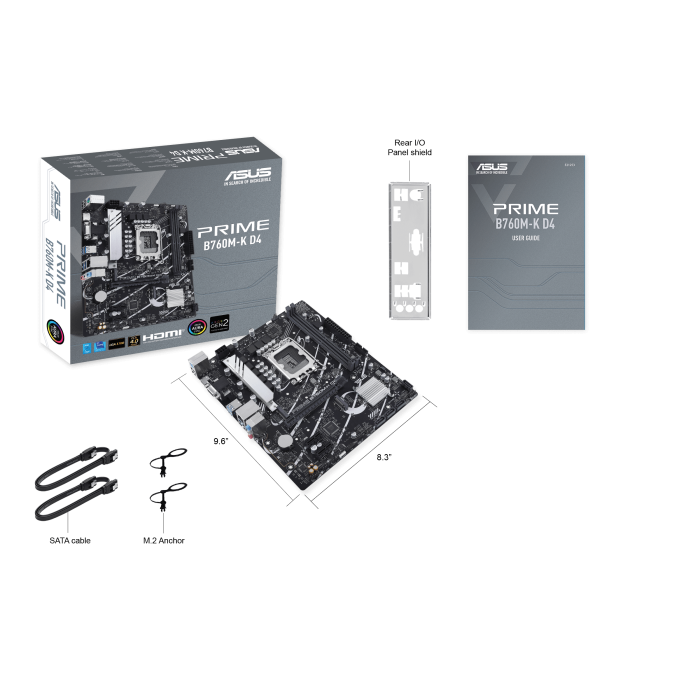 ASUS PRIME B760M-K D4 (90MB1DS0-M1EAY0)