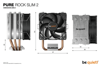be quiet! Pure Rock Slim 2 (BK030)