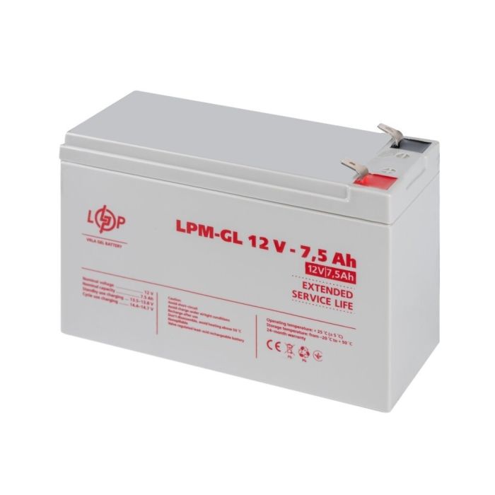 LogicPower LPM-GL 12 - 7.5 AH (6562)