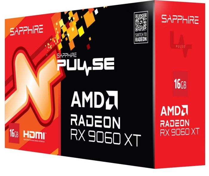 Sapphire Pulse Radeon RX 9060 XT 16GB (11350-03)
