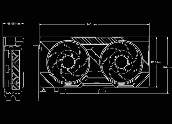 Sapphire Pulse Radeon RX 9060 XT 16GB (11350-03)
