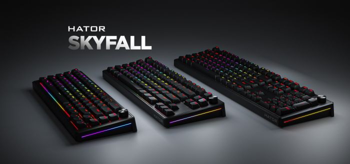 Клавіатура HATOR Skyfall 65 Black-Black (HTK1160UA)