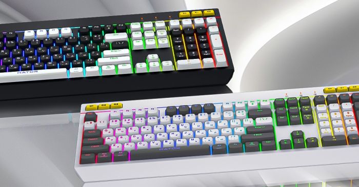 Клавіатура HATOR Icefall White (HTK405UA)