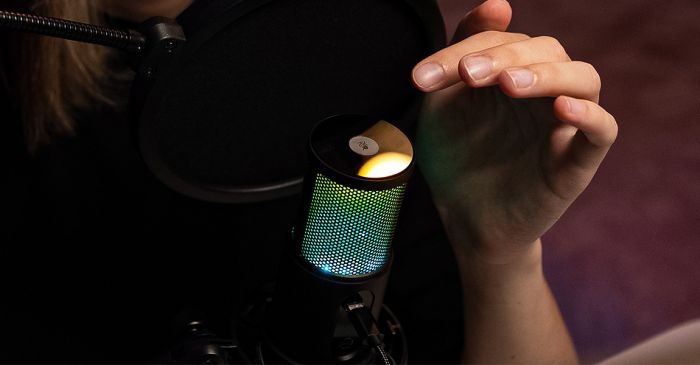 Мікрофон для ПК/ для стрімінгу, подкастів HATOR Signify RGB PRO+ (HTA-516)