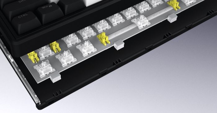 Клавіатура HATOR Skyfall 65 MAG ULTIMA 8K wireless black-white (HTK3860UA)