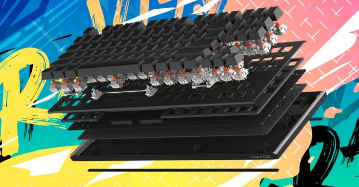 Клавіатура HATOR Gravity X TKL White (HTK551UA)