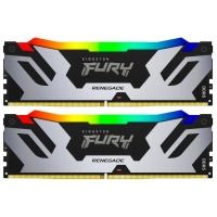 Kingston FURY 32 GB (2x16GB) DDR5 6400 MHz Renegade Silver RGB (KF564C32RSAK2-32)