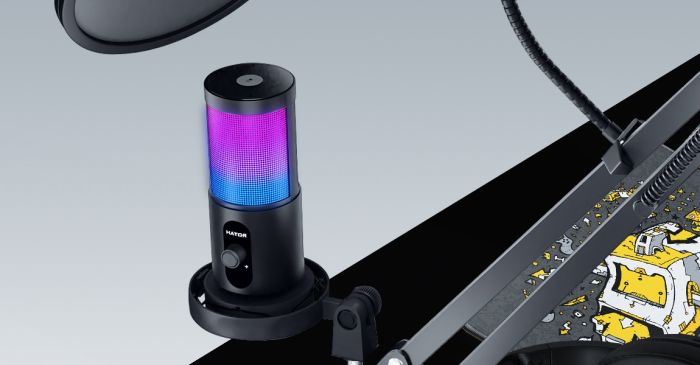Мікрофон для ПК/ для стрімінгу, подкастів HATOR Signify RGB PRO+ (HTA-516)