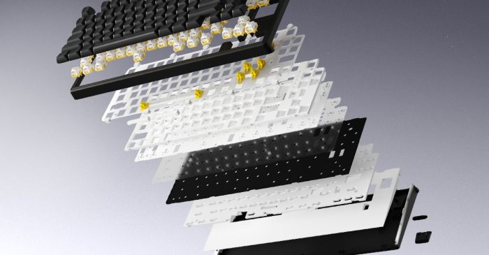 Клавіатура HATOR Skyfall 65 MAG ULTIMA 8K wireless black-white (HTK3860UA)