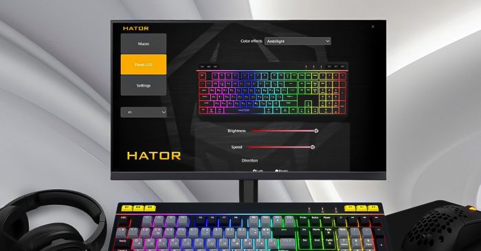 Клавіатура HATOR Icefall White (HTK405UA)