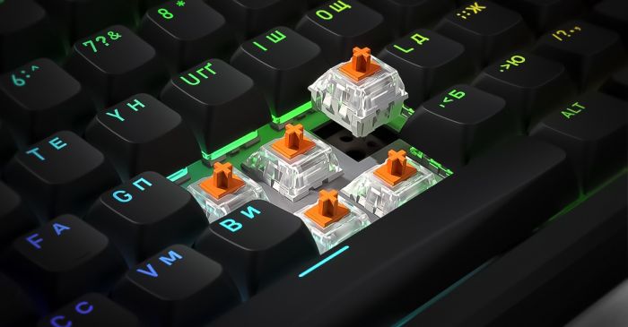 Клавіатура HATOR Rockfall 3 TKL Black (HTK850UA)