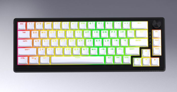 Клавіатура HATOR Skyfall 65 MAG ULTRA 8K Black-White (HTK1860UA)