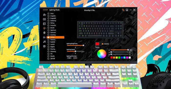 Клавіатура HATOR Gravity X TKL White (HTK551UA)