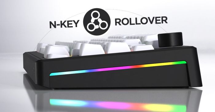 Клавіатура HATOR Skyfall 65 MAG ULTRA 8K Black-White (HTK1860UA)