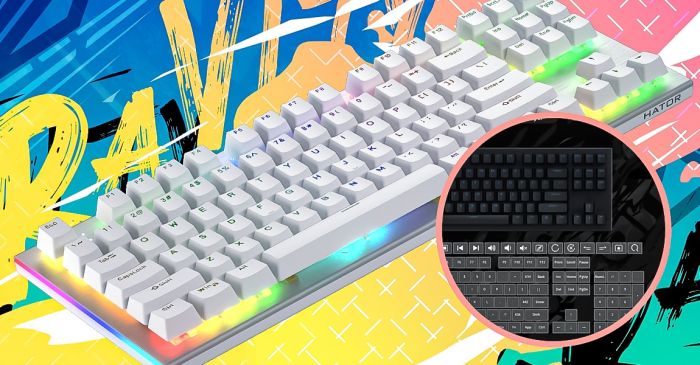 Клавіатура HATOR Gravity X TKL White (HTK551UA)
