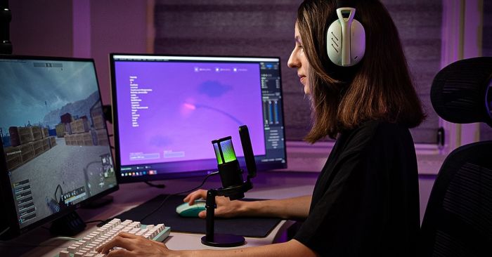 Мікрофон для ПК/ для стрімінгу, подкастів HATOR Signify RGB (HTA-510)