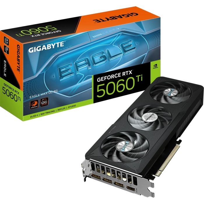 GIGABYTE GeForce RTX 5060 Ti EAGLE MAX OC 8G (GV-N506TEAGLEMAX OC-8GD)