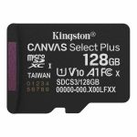 Карта пам'яті Kingston 128 GB micSDXC Canvas Select Plus Gen3 SDCS3/128GBSP