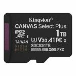 Карта пам'яті Kingston 1 TB microSDXC Canvas Select Plus Gen3 (SDCS3/1TBSP)