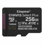 Карта пам'яті Kingston 256 GB microSDXC Canvas Select Plus Gen3 SDCS3/256GBSP