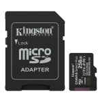 Карта пам'яті Kingston 256 GB microSDXC Canvas Select Plus Gen3 + SD-adapter SDCS3/256GB