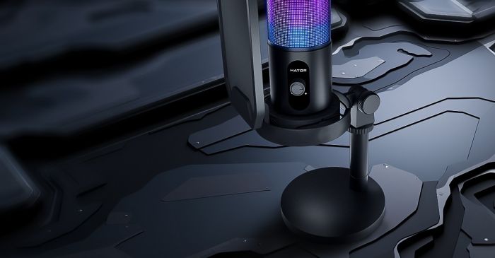 Мікрофон для ПК/ для стрімінгу, подкастів HATOR Signify RGB (HTA-510)
