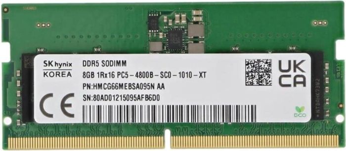 SK hynix 8 GB SO-DIMM DDR5 5600 MHz (HMCG66AGBSA095N)