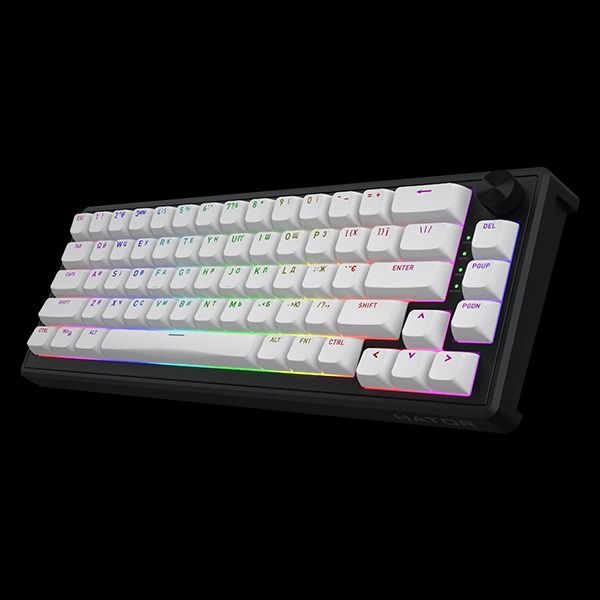 Клавіатура HATOR Skyfall 65 MAG ULTRA 8K Black-White (HTK1860UA)