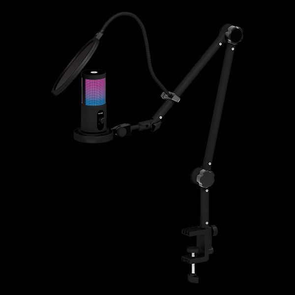 Мікрофон для ПК/ для стрімінгу, подкастів HATOR Signify RGB PRO+ (HTA-516)