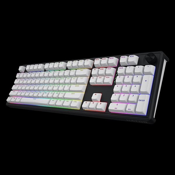 Клавіатура HATOR Skyfall 100 Wireless Black-White (HTK3100UA)