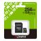 Карта пам'яті Kingston 256 GB microSDXC Canvas Select Plus Gen3 + SD-adapter SDCS3/256GB