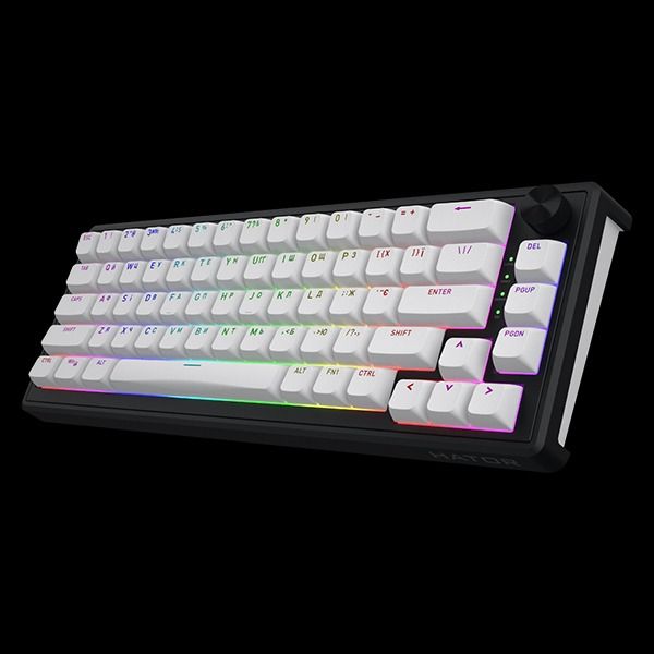 Клавіатура HATOR Skyfall 65 Wireless Black-White (HTK3160UA)