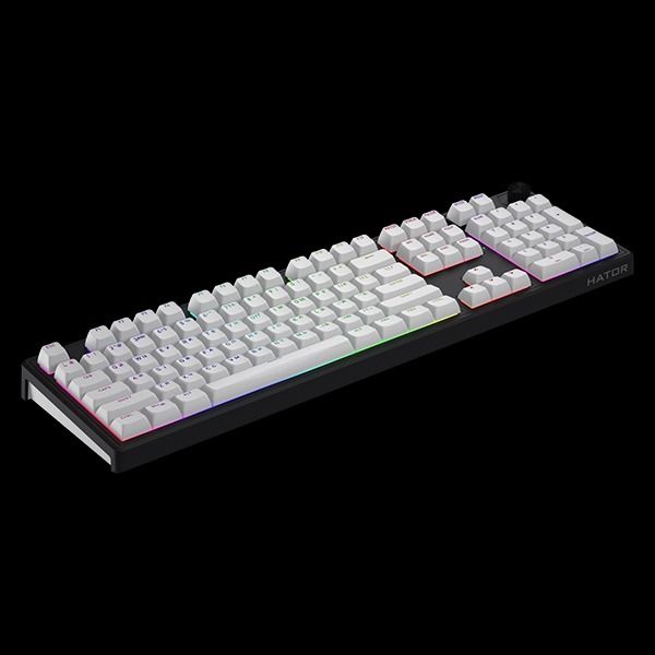 Клавіатура HATOR Skyfall 100 Wireless Black-White (HTK3100UA)