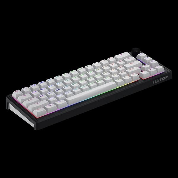 Клавіатура HATOR Skyfall 65 Wireless Black-White (HTK3160UA)