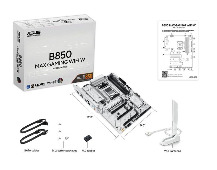 ASUS B850 MAX GAMING WIFI W (90MB1M10-M0EAY0)
