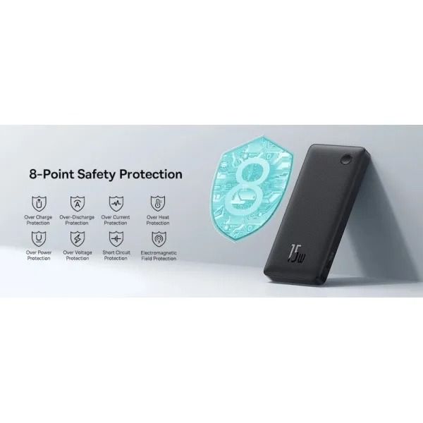 Baseus Airpow Lite 10000mAh 15W Black (P10067500123-00)