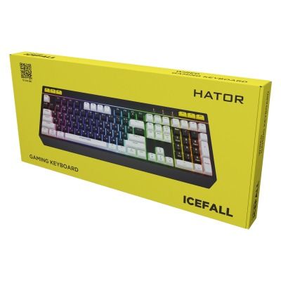 Клавіатура HATOR Icefall Black (HTK400UA)