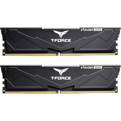 TEAM 32 GB (2x16GB) DDR5 6000 Team T-Force Vulcan Black (FLBD532G6000HC38JDC01)