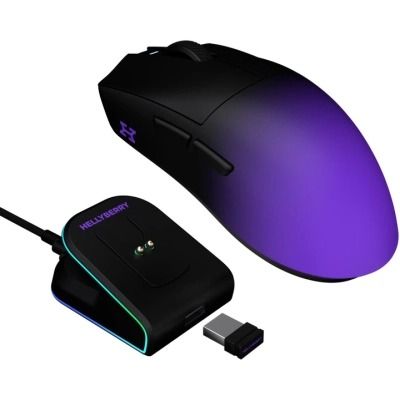 HATOR Hellyberry HM47 PRO Wireless Black-Violet