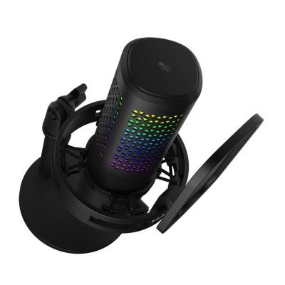 Мікрофон для ПК/ для стрімінгу, подкастів HATOR Dreamcast X RGB (ESS10) black