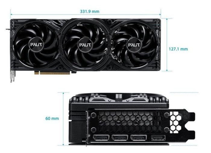 Palit GeForce RTX 5080 GamingPro OC V1 (NE75080S19T2-GB2031Y)