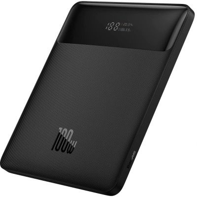 Baseus Blade Digital Display 20000 mAh PD 100W Black (PPDGL-01, PPBLD100-S, PPBL000201)