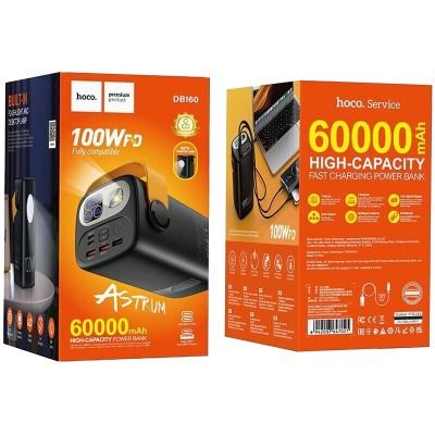 Hoco DB160 Astrum 60000mAh Black