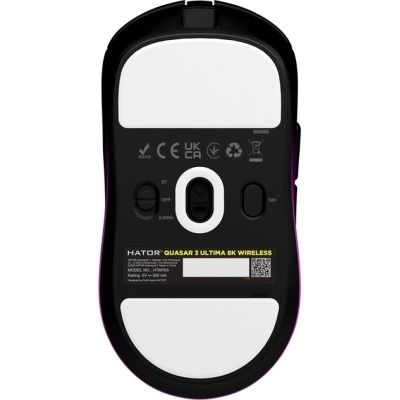 HATOR Quasar 3 ULTIMA 8K Wireless black/violet (HTM760)
