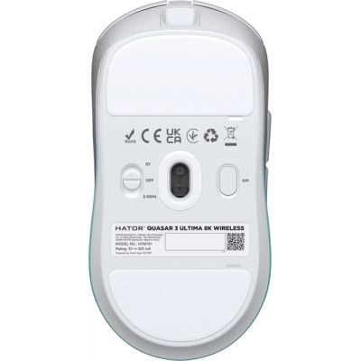 HATOR Quasar 3 ULTIMA 8K Wireless white/mint (HTM761)