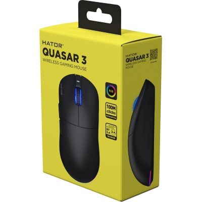 HATOR Quasar 3 Wireless Black (HTM730)